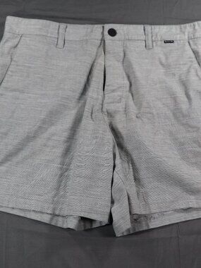 Hurley Men’s H2O Dri Breathe Walkshorts - (grey) Size 34